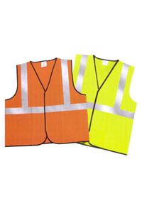 Custom Screen Printed Safety Vests